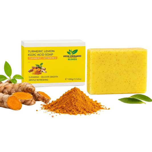 TURMERIC LEMON KOJIC ACID BAR SOAP